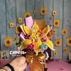 mini flor mágica rapunzel patrón digital