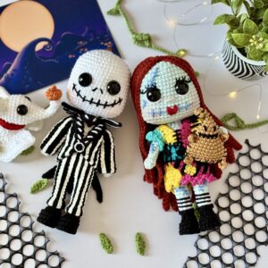 jack y sally patrón digital 4 en 1