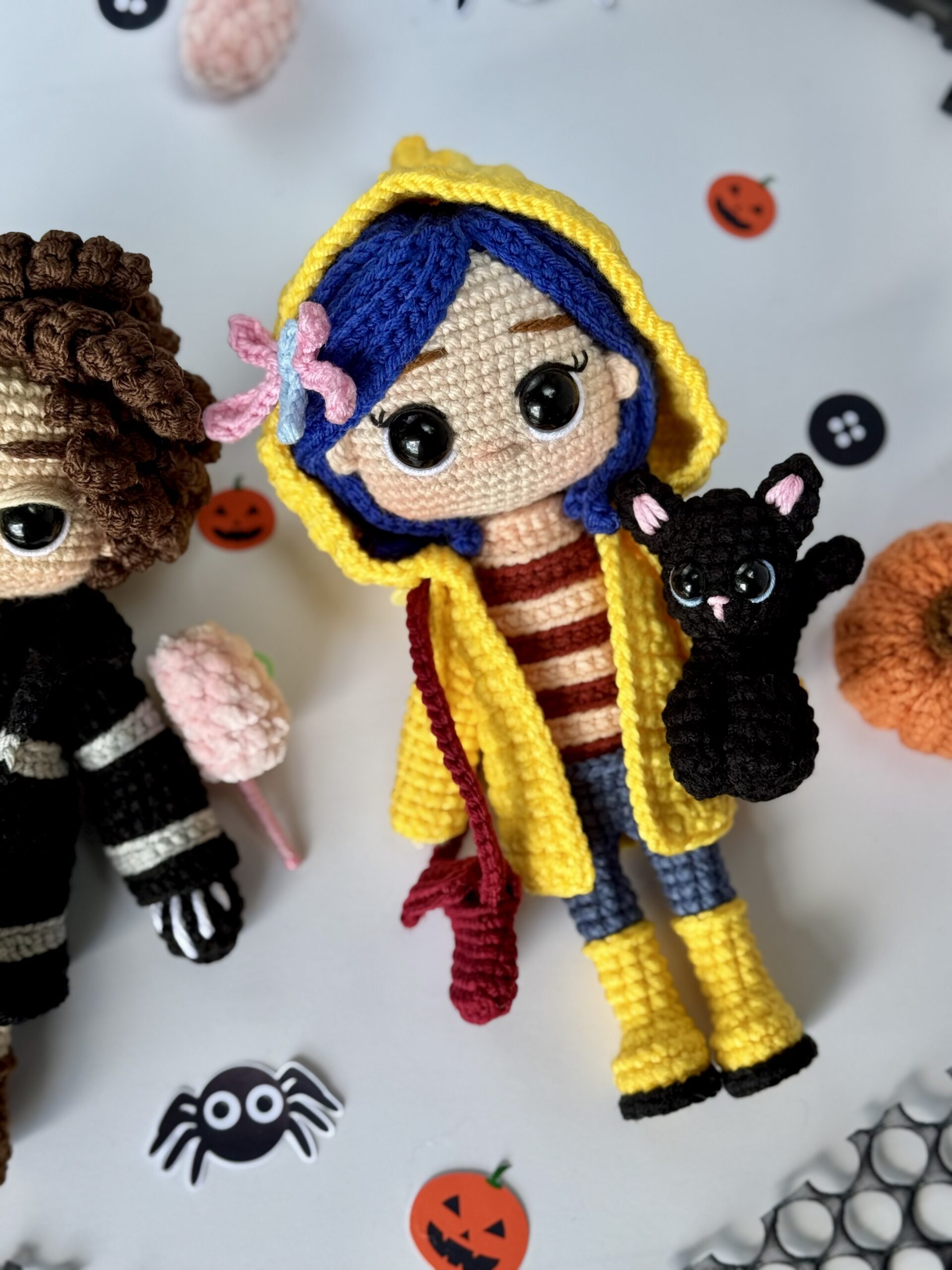 coraline & wybie patrón digital 3 en 1 coraline & wybie patrón digital 3 en 1