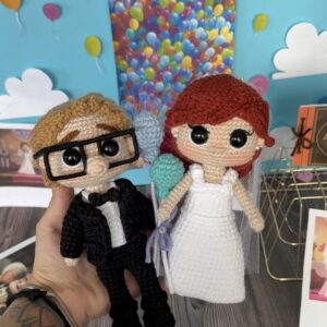 up casados patrón digital 2 en 1