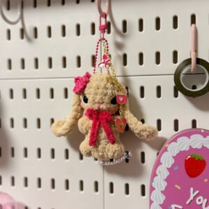 mini conejita patrón digital